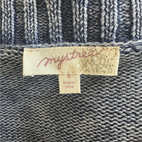 Mystree Washed Button Down Cardigan - Picture 11 of 11